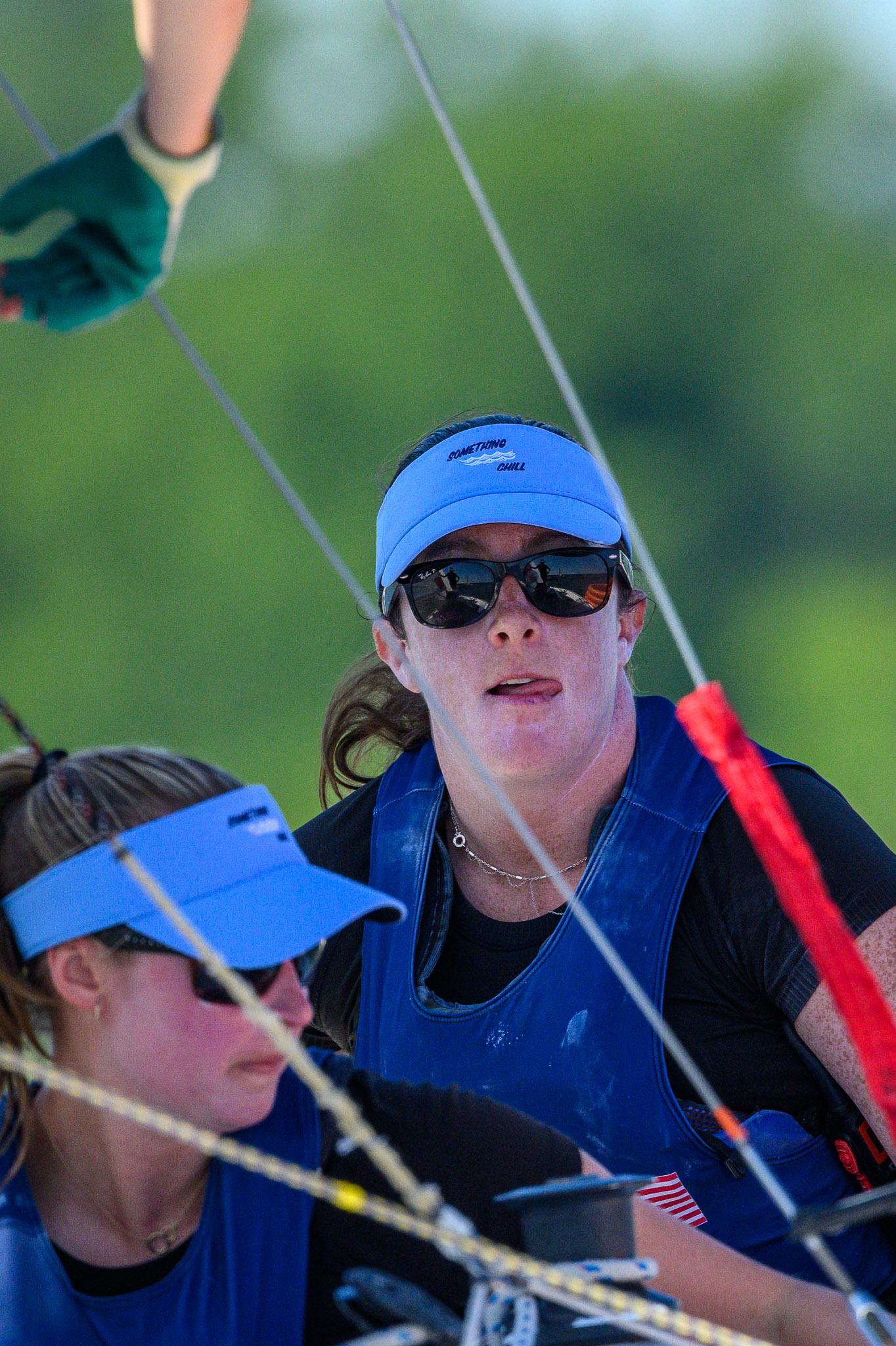 Competitor portrait in sunglasses and cap